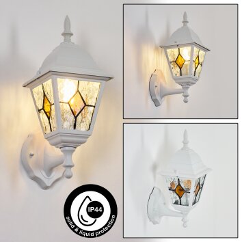 Naofe Aplique de exterior, Apliques Blanca, 1 luz