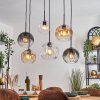 Koyoto Lámparas suspendidas, Luminarias esféricas, Lámparas colgantes Colores ámbar, Transparente, Ahumado, 6 luces