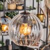 Koyoto Lámparas suspendidas, Luminarias esféricas, Lámparas colgantes Colores ámbar, Transparente, Ahumado, 6 luces