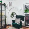 Soungou Lámpara de pie Níquel-mate, Negro, 1 luz
