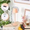 Salgadinho Lámpara de mesa de exterior, Lámparas de mesa LED Blanca, 1 luz