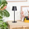 Salgadinho Lámpara de mesa de exterior, Lámpara de baño, Lámparas de mesa LED Negro, 1 luz