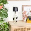 Salgadinho Lámpara de mesa de exterior, Lámpara de baño, Lámparas de mesa LED Negro, 1 luz