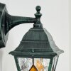 Naofe Aplique de exterior, Apliques Verde, Negro, 1 luz