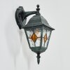 Naofe Aplique de exterior, Apliques Verde, Negro, 1 luz