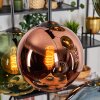 Koyoto Lámparas suspendidas, Luminarias esféricas, Lámparas colgantes Azul, dorado, Verde, Color cobre, 6 luces