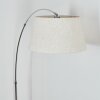 Bassagoda Lámpara de pie Cromo, Negro, 1 luz