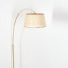 Sabadim Lámpara de pie Latón, Negro, 1 luz