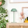 Laken Lámpara de mesa de exterior, Lámpara de baño, Lámparas de mesa LED Verde, 1 luz