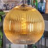 Koyoto Lámparas suspendidas, Luminarias esféricas, Lámpara colgante de clúster Colores ámbar, dorado, Transparente, Ahumado, 4 luces