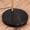 Cavaca Lámpara de pie Latón, Negro, 1 luz