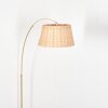 Cavaca Lámpara de pie Latón, Negro, 1 luz