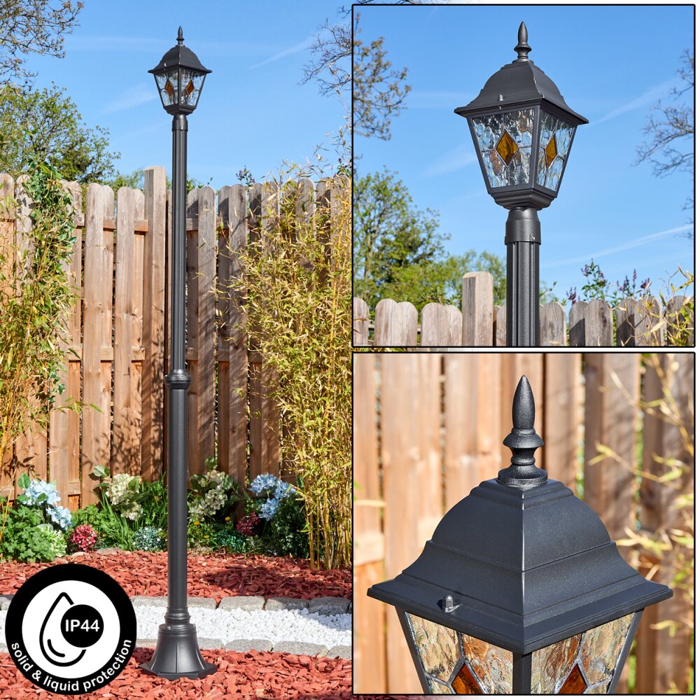 Naofe Candelabro, Iluminación de caminos Negro, 1 luz main product photo