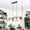 Koyoto Lámparas suspendidas, Luminarias esféricas, Lámparas colgantes Colores ámbar, Ahumado, 4 luces