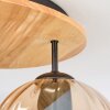 Koyoto Plafones, Luminarias esféricas 40 cm Crudo, Negro, 3 luces