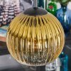 Koyoto Lámparas suspendidas, Luminarias esféricas, Lámpara colgante de clúster Colores ámbar, dorado, Transparente, Ahumado, 4 luces