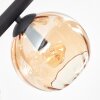 Koyoto Plafones, Luminarias esféricas Colores ámbar, 8 luces