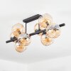 Koyoto Plafones, Luminarias esféricas Colores ámbar, 8 luces