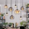 Koyoto Lámparas suspendidas, Luminarias esféricas, Lámparas colgantes Colores ámbar, Transparente, Ahumado, 8 luces