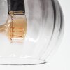Koyoto Plafones, Luminarias esféricas Transparente, Ahumado, 8 luces