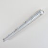 Ilena Plafon de exterior, Iluminación exterior, Lámpara de baño, Focos de obra, Plafones LED Gris, 1 luz