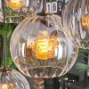 Koyoto Lámparas suspendidas, Luminarias esféricas, Lámparas colgantes Colores ámbar, Transparente, Ahumado, 8 luces