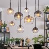 Koyoto Lámparas suspendidas, Luminarias esféricas, Lámparas colgantes Colores ámbar, Transparente, Ahumado, 8 luces