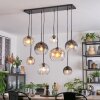 Koyoto Lámparas suspendidas, Luminarias esféricas, Lámparas colgantes Colores ámbar, Transparente, Ahumado, 8 luces