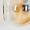 Koyoto Luminarias esféricas, Apliques Colores ámbar, Transparente, Ahumado, 3 luces
