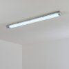 Ilena Iluminación exterior, Lámpara de baño, Plafones LED Gris, 1 luz