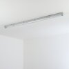 Ilena Plafon de exterior, Iluminación exterior, Lámpara de baño, Focos de obra, Plafones LED Gris, 1 luz