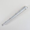 Ilena Plafon de exterior, Iluminación exterior, Lámpara de baño, Focos de obra, Plafones LED Gris, 1 luz