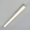 Ilena Plafon de exterior, Iluminación exterior, Lámpara de baño, Focos de obra, Plafones LED Gris, 1 luz
