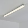 Ilena Plafon de exterior, Iluminación exterior, Lámpara de baño, Focos de obra, Plafones LED Gris, 1 luz
