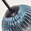 Koyoto Plafones, Luminarias esféricas 85 cm Azul, Verde, Color cobre, 10 luces