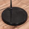 Cavaca Lámpara de pie Cromo, Negro, 1 luz