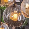 Koyoto Lámparas suspendidas, Luminarias esféricas, Lámparas colgantes Colores ámbar, Transparente, Ahumado, 8 luces