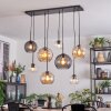 Koyoto Lámparas suspendidas, Luminarias esféricas, Lámparas colgantes Colores ámbar, Transparente, Ahumado, 8 luces