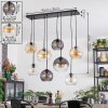 Koyoto Lámparas suspendidas, Luminarias esféricas, Lámparas colgantes Colores ámbar, Transparente, Ahumado, 8 luces