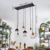 Koyoto Lámparas suspendidas, Luminarias esféricas, Lámparas colgantes Colores ámbar, Transparente, Ahumado, 6 luces