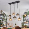 Koyoto Lámparas suspendidas, Luminarias esféricas, Lámparas colgantes Colores ámbar, Transparente, Ahumado, 6 luces