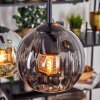Koyoto Lámparas suspendidas, Luminarias esféricas, Lámparas colgantes Colores ámbar, Ahumado, 6 luces