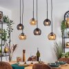 Koyoto Lámparas suspendidas, Luminarias esféricas, Lámparas colgantes Colores ámbar, Ahumado, 6 luces