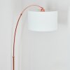Bassagoda Lámpara de pie Cobre, Negro, 1 luz