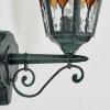 Hongkong Aplique de exterior, Apliques Verde, Negro, 1 luz