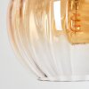 Koyoto Lámparas suspendidas, Luminarias esféricas, Lámparas colgantes Colores ámbar, Transparente, Ahumado, 6 luces