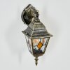 Naofe Aplique de exterior, Apliques dorado, Negro, 1 luz
