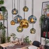 Ripoll Lámparas suspendidas, Luminarias esféricas, Lámparas colgantes Crudo, Negro, 8 luces