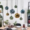 Ripoll Lámparas suspendidas, Luminarias esféricas, Lámparas colgantes Crudo, Negro, 8 luces