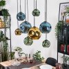 Ripoll Lámparas suspendidas, Luminarias esféricas, Lámparas colgantes Crudo, Negro, 8 luces